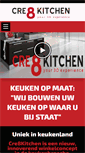 Mobile Screenshot of cre8kitchen.nl